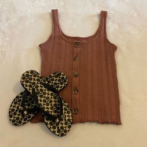 Aeropostale cropped tank top